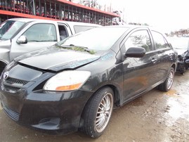 2007 Toyota Yaris Black 1.5L AT 4DR #Z23156